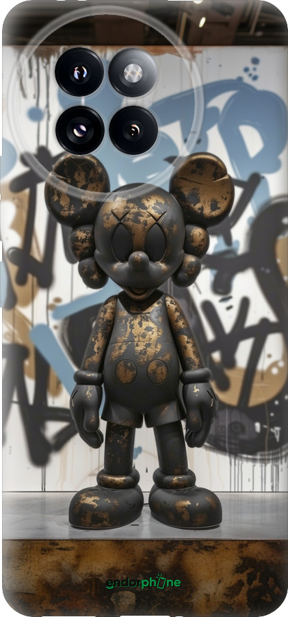 Силиконовый чехол Bronze kaws v2 для Xiaomi Civi 4 Pro - 6098u-3682 изображение 