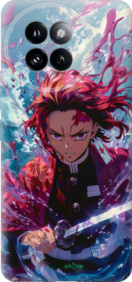 Силиконовый чехол Танджиро Камадо: Клинок рассекающий демонов для Xiaomi Civi 4 Pro - 6111u-3682 изображение 