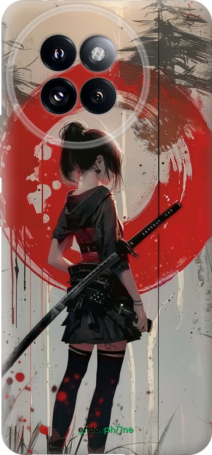 Силиконовый чехол Сумерки воина: Танец с катаной для Xiaomi Civi 4 Pro - 6123u-3682 изображение 