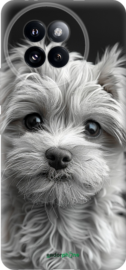 Силиконовый чехол Мальтипу на чорном фоне для Xiaomi Civi 4 Pro - 6156u-3682 изображение 