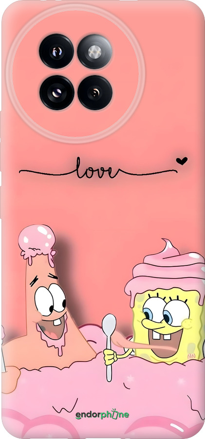 Силиконовый чехол Спанч Боб для Xiaomi Civi 4 Pro - 6282u-3682 изображение 