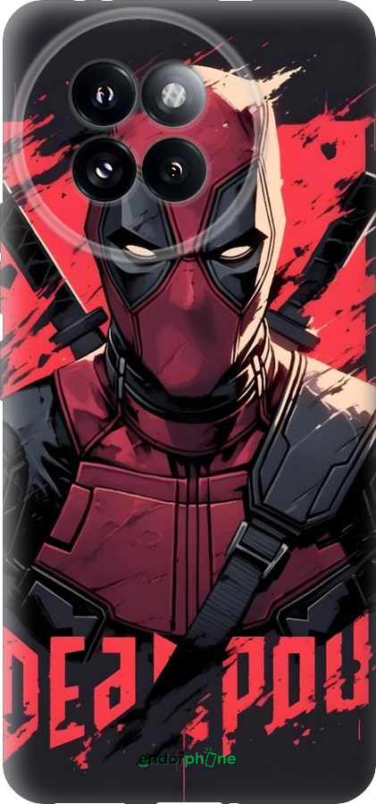 Силиконовый чехол Дедпул для Xiaomi Civi 4 Pro - 6293u-3682 изображение 