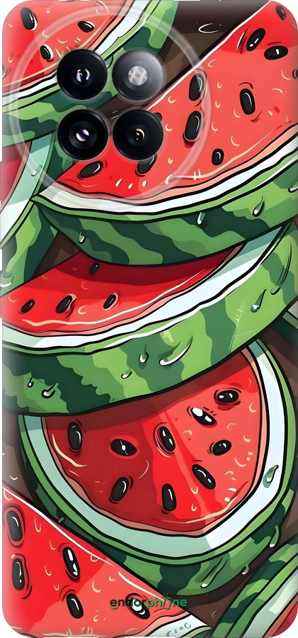 Силиконовый чехол Арбуз для Xiaomi Civi 4 Pro - 6315u-3682 изображение 