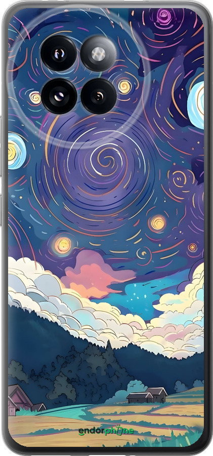 Силиконовый чехол Креативный арт для Xiaomi Civi 4 Pro - 6322u-3682 изображение 