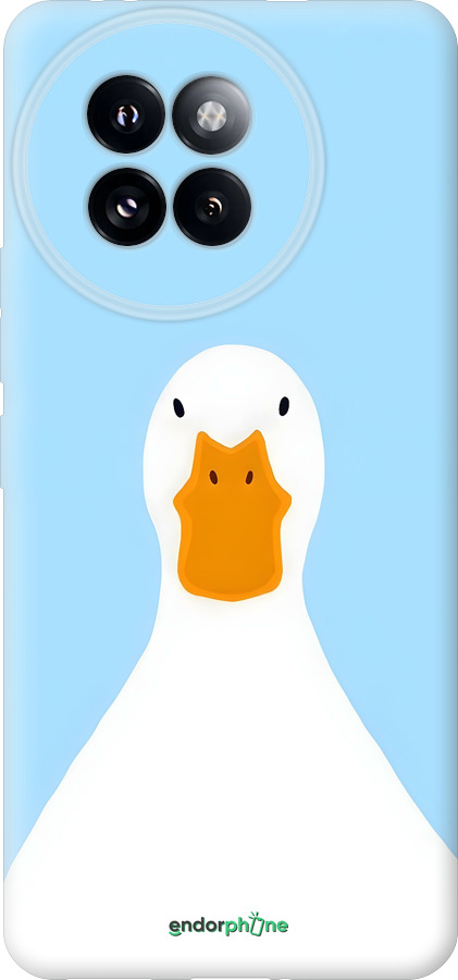 Силиконовый чехол Гусь для Xiaomi Civi 4 Pro - 6350u-3682 изображение 