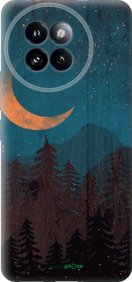 Силиконовый чехол Звездный лес для Xiaomi Civi 4 Pro - 6480u-3682 изображение 