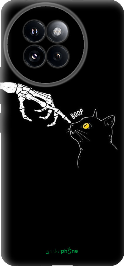 Силиконовый чехол Кошка для Xiaomi Civi 4 Pro - 6505u-3682 изображение 