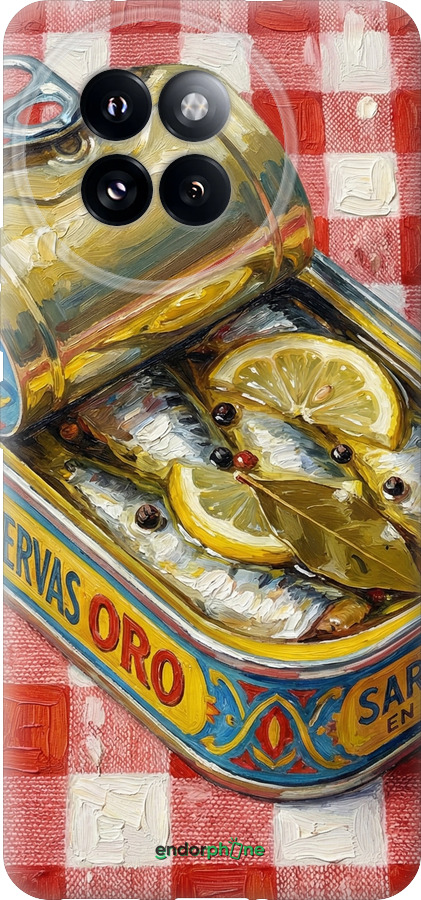 Силиконовый чехол Vintage Sardine Tin Phone для Xiaomi Civi 4 Pro - 6772u-3682 изображение 