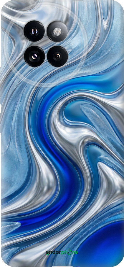 Силиконовый чехол Liquid Chrome для Xiaomi Civi 4 Pro - 6781u-3682 изображение 