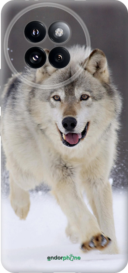 Силиконовый чехол Бегущий волк для Xiaomi Civi 4 Pro - 826u-3682 изображение 