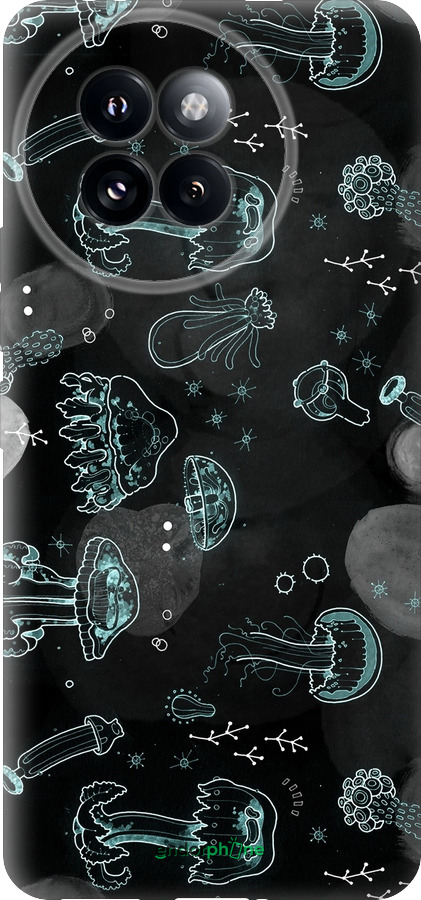 Силиконовый чехол Медузы для Xiaomi Civi 4 Pro - 906u-3682 изображение 