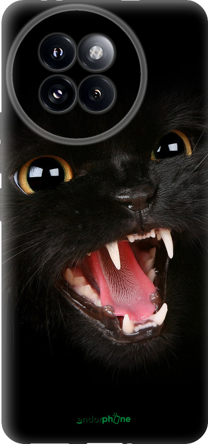 Силиконовый чехол Чёрная кошка для Xiaomi Civi 4 Pro - 932u-3682 изображение 