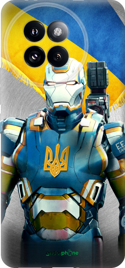 Силиконовый чехол Украинский киборг для Xiaomi Civi 4 Pro - 980u-3682 изображение 