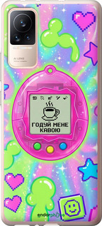 Силиконовый чехол 'Y2K Aesthetic Retro Pet: Годуй мене кавою' для Xiaomi Civi изображение 3