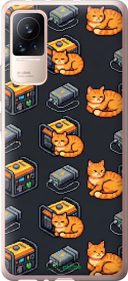 Силиконовый чехол Autonomous Zone для Xiaomi Civi - 6771u-2491 изображение 