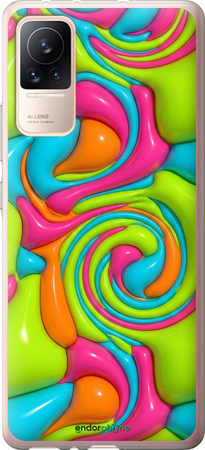 Силіконовий чехол Y2K Jelly Dream для Xiaomi Civi - 6780u-2491 изображение 