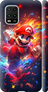 3D пластиковий матовий чехол Супер Маріо для Xiaomi Mi 10 Lite - 6342m-1924 изображение 