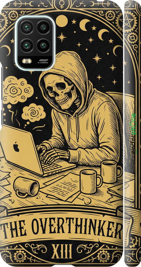 3D пластиковый матовый чехол The Overthinker для Xiaomi Mi 10 Lite - 6774m-1924 изображение 