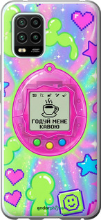 Силиконовый чехол 'Y2K Aesthetic Retro Pet: Годуй мене кавою' для Xiaomi Mi 10 Lite изображение 3