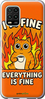 Силіконовий чехол Funny Cat для Xiaomi Mi 10 Lite - 6786u-1924 изображение 