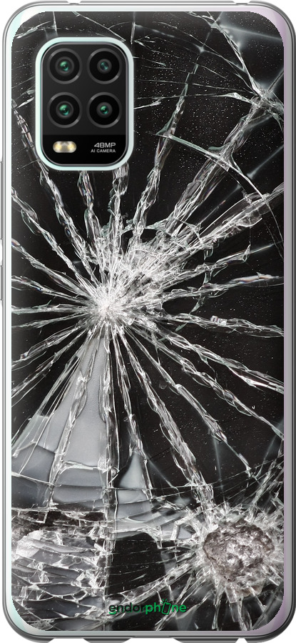 2D пластиковый чехол Glass для Xiaomi Mi 10 Lite - 6608t-1924 изображение 