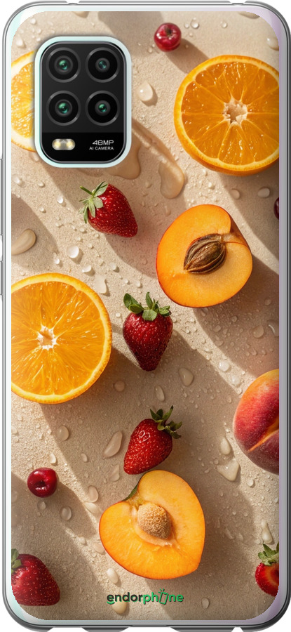 Силіконовий чехол Фрукти 3 для Xiaomi Mi 10 Lite - 6703u-1924 изображение 