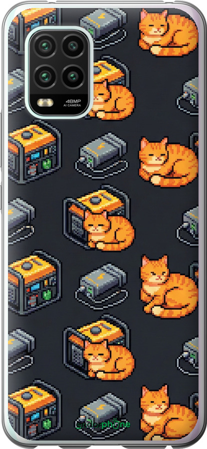 Силіконовий чехол Autonomous Zone для Xiaomi Mi 10 Lite - 6771u-1924 изображение 