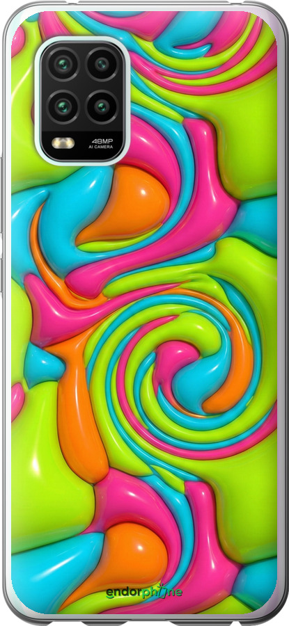 Силіконовий чехол Y2K Jelly Dream для Xiaomi Mi 10 Lite - 6780u-1924 изображение 