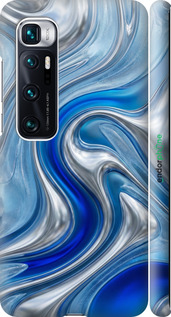 3D пластиковый матовый чехол Liquid Chrome для Xiaomi Mi 10 Ultra - 6781m-2064 изображение 