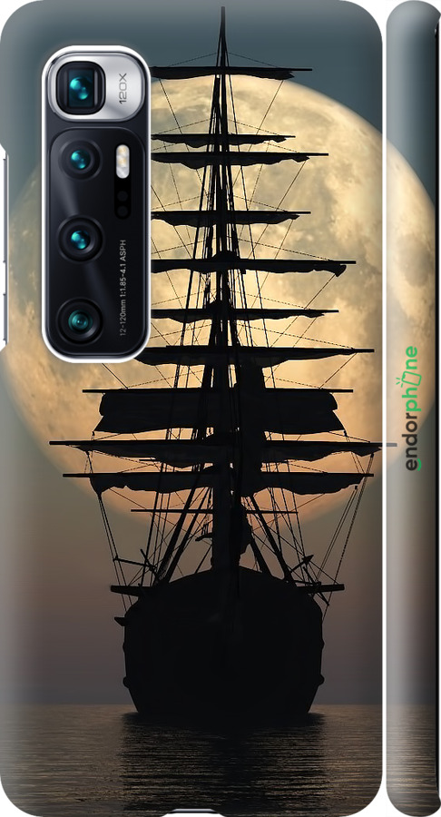 3D пластиковый матовый чехол Корабль для Xiaomi Mi 10 Ultra - 5998m-2064 изображение 