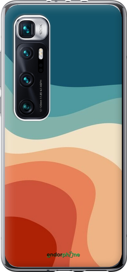 2D пластиковий чехол У стилі ретро з хвилями для Xiaomi Mi 10 Ultra - 6531t-2064 изображение 
