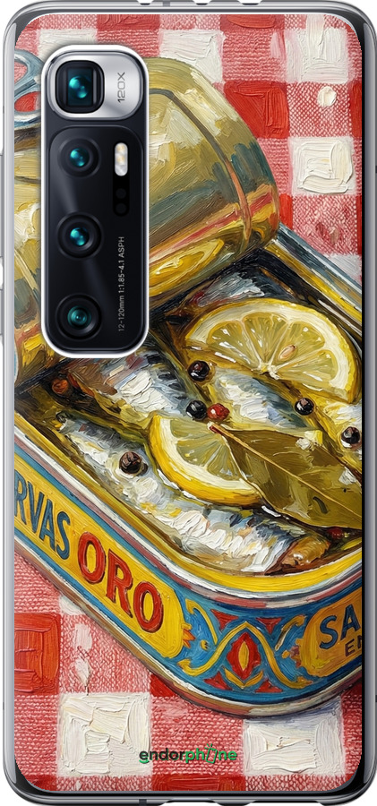 2D пластиковий чехол Vintage Sardine Tin Phone для Xiaomi Mi 10 Ultra - 6772t-2064 изображение 