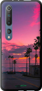 TPU чехол Пальмы для Xiaomi Mi 10 Pro - 5873b-1870 изображение 