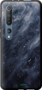 TPU чехол Голубые облака, Голубая луна для Xiaomi Mi 10 Pro - 6398b-1870 изображение 