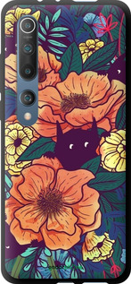 TPU чехол Із зображенням польових квітів для Xiaomi Mi 10 Pro - 6419b-1870 изображение 