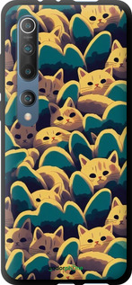 TPU чехол Із зображенням котиків для Xiaomi Mi 10 - 6429b-1860 изображение 