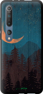 TPU чехол Звездный лес для Xiaomi Mi 10 - 6480b-1860 изображение 