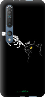 TPU чехол Кошка для Xiaomi Mi 10 - 6505b-1860 изображение 
