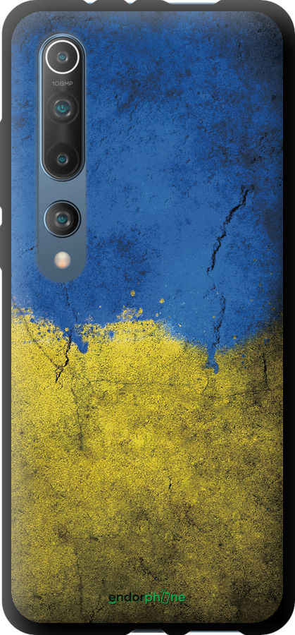 TPU чехол Флаг Украины 2 для Xiaomi Mi 10 - 401b-1860 изображение 