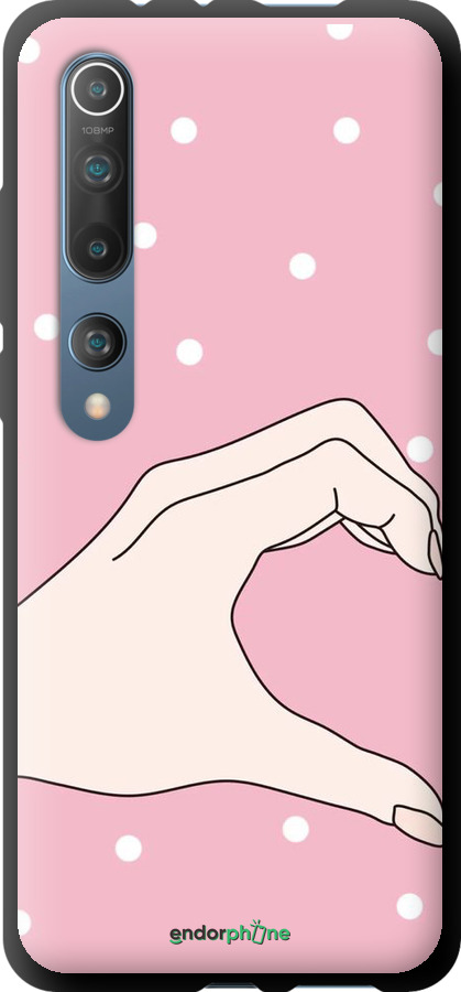 TPU чехол Половинка серця для Xiaomi Mi 10 Pro - 4340b-1870 изображение 