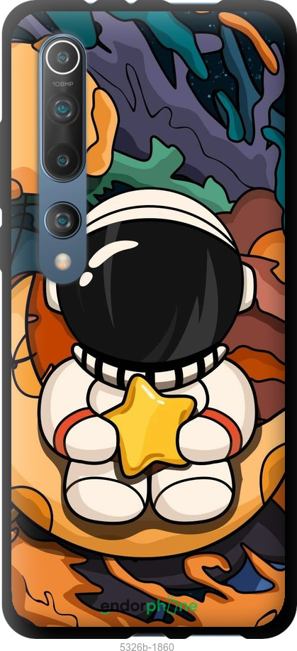 TPU чехол Астронавт и звезда для Xiaomi Mi 10 - 5326b-1860 изображение 