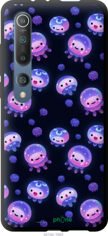 TPU чехол № 5414 для Xiaomi Mi 10 Pro - 5414b-1870 изображение 