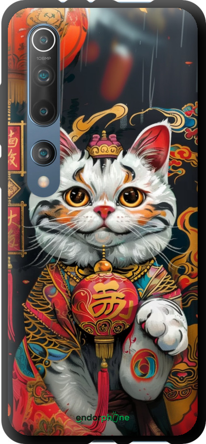 TPU чехол China Cat v2 для Xiaomi Mi 10 - 6135b-1860 изображение 