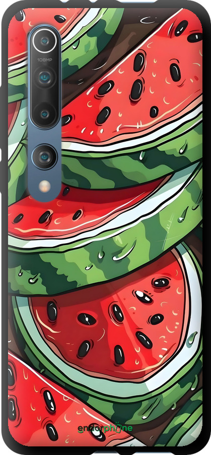 TPU чехол Кавун для Xiaomi Mi 10 Pro - 6315b-1870 изображение 