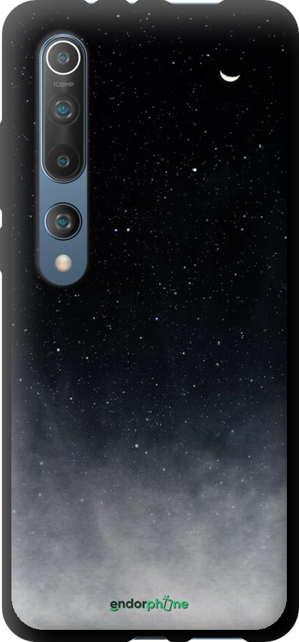 TPU чехол Сині хмари, Синій місяць для Xiaomi Mi 10 - 6396b-1860 изображение 