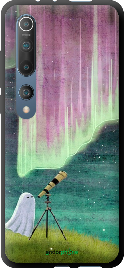 TPU чехол Привидение и звезды для Xiaomi Mi 10 - 6443b-1860 изображение 