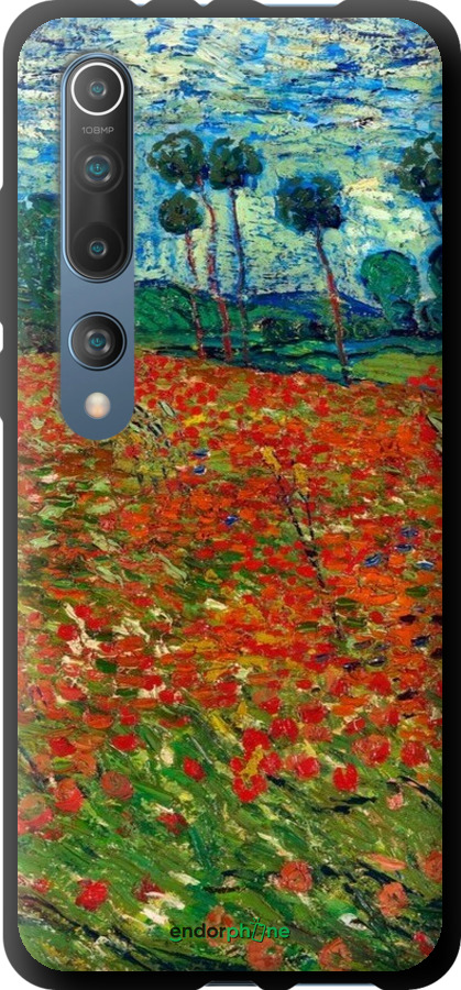 TPU чехол Вінсент Ван Гог-Макове поле для Xiaomi Mi 10 - 6466b-1860 изображение 