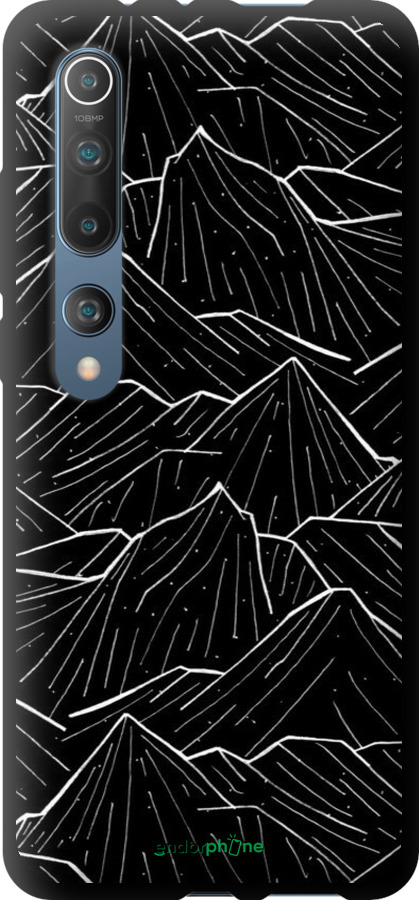 TPU чехол С изображением Темных гор для Xiaomi Mi 10 Pro - 6489b-1870 изображение 