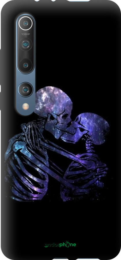 TPU чехол С изображением скелета для Xiaomi Mi 10 - 6537b-1860 изображение 
