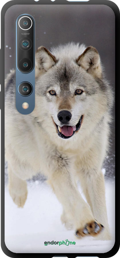 TPU чехол Бегущий волк для Xiaomi Mi 10 - 826b-1860 изображение 